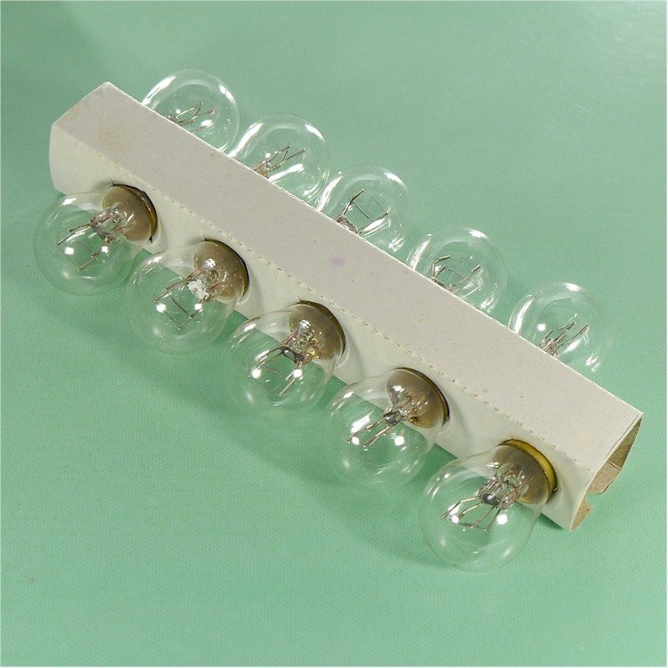 1154 6V Clear DUAL ELEMENT Light Bulbs – Tail/Signal/Brake *10 or 20 Pack!*
