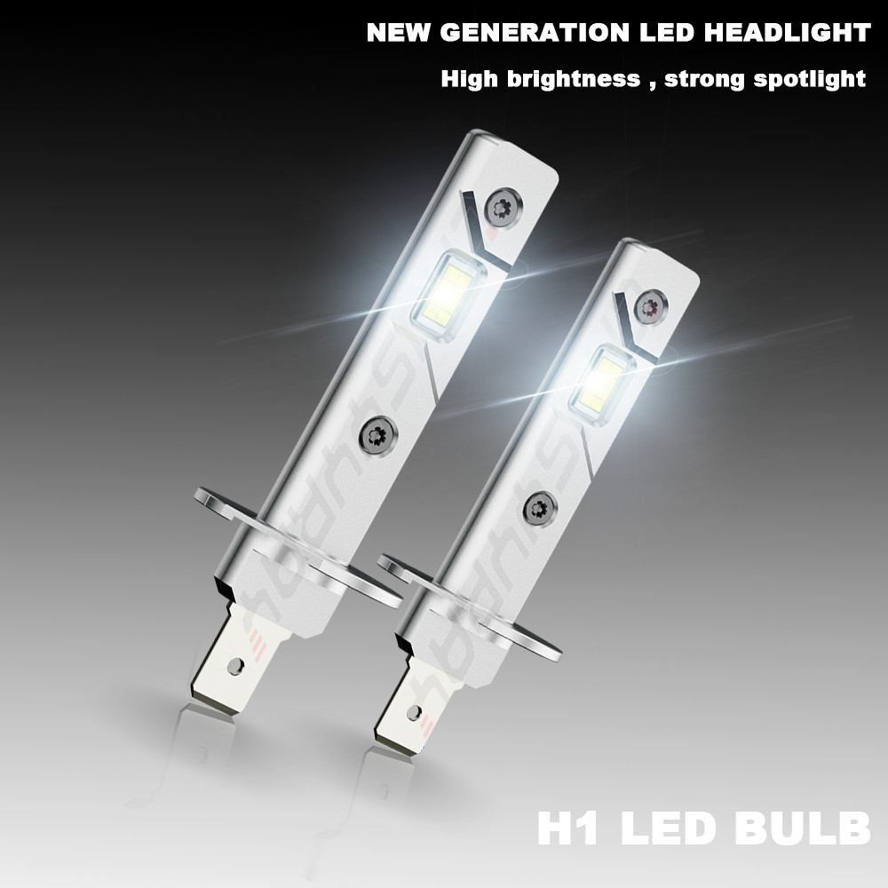 2Pcs NEW CSP LED Headlight Bulbs Super power combo For BMW E30 E34 E24 E36 E38