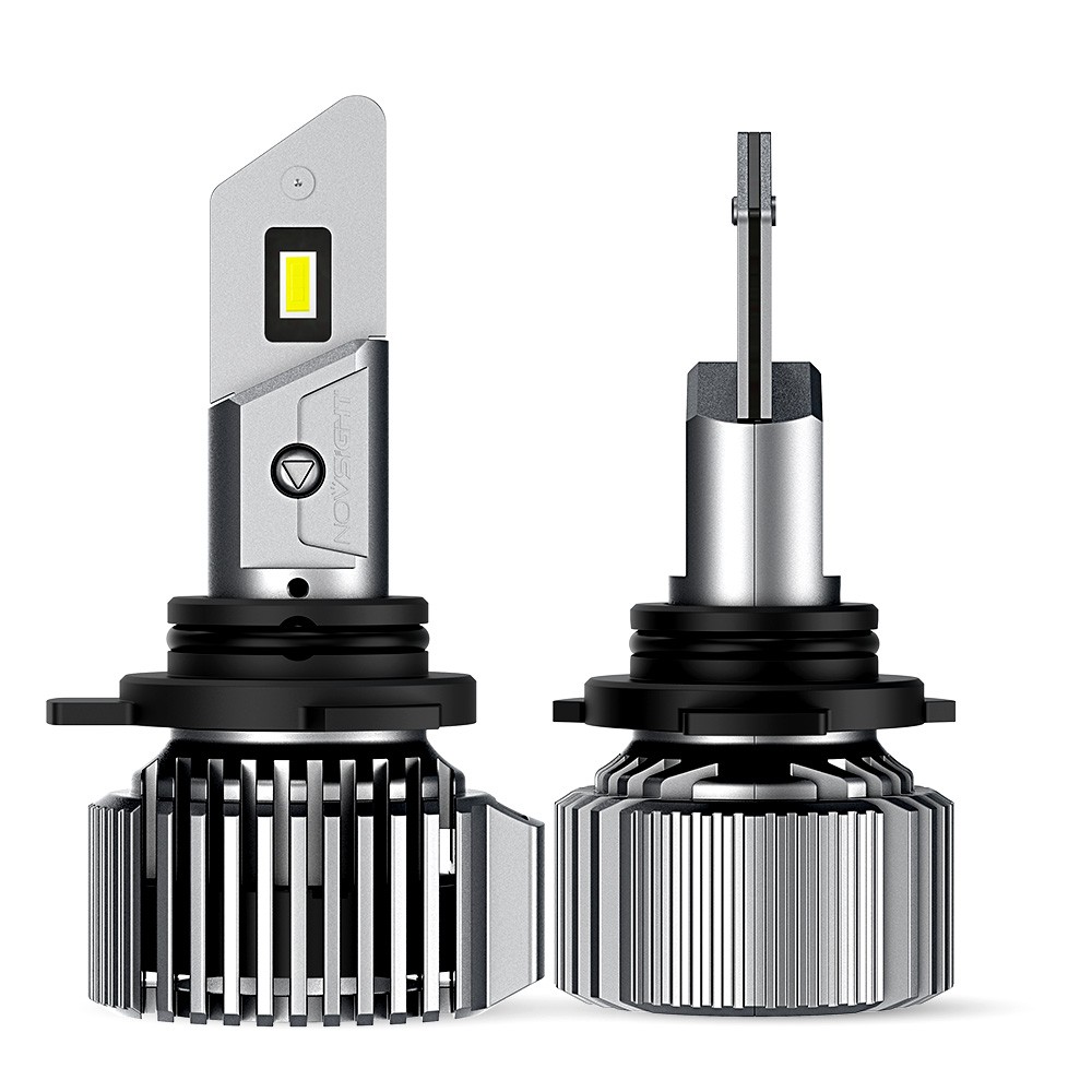 2PCS 9012 LED Headlight Bulbs Hi/Low Beam 20000LM 6500K White Bright Lamp CANBUS
