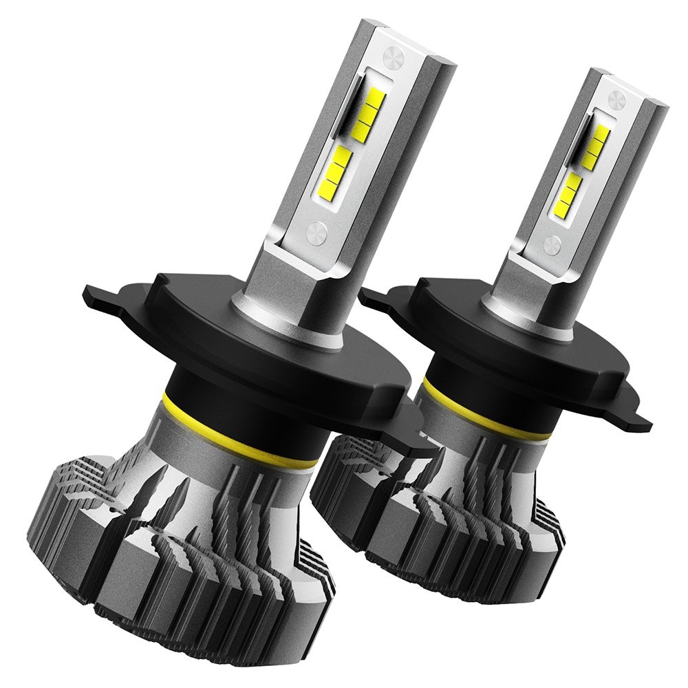 AUXITO H11 9005 9006 H7 9012 H4 LED Headlight Fog Bulb White High Low Beam 6500K