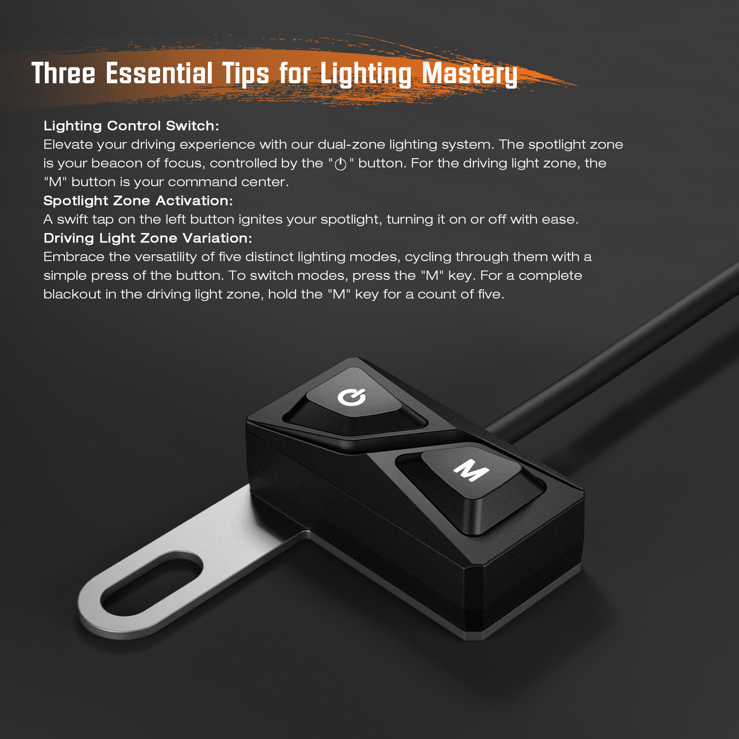 NOVSIGHT CYBER 2X 6 Inch LED Pods Lights Driving Lamp Waterproof Off Road IP68