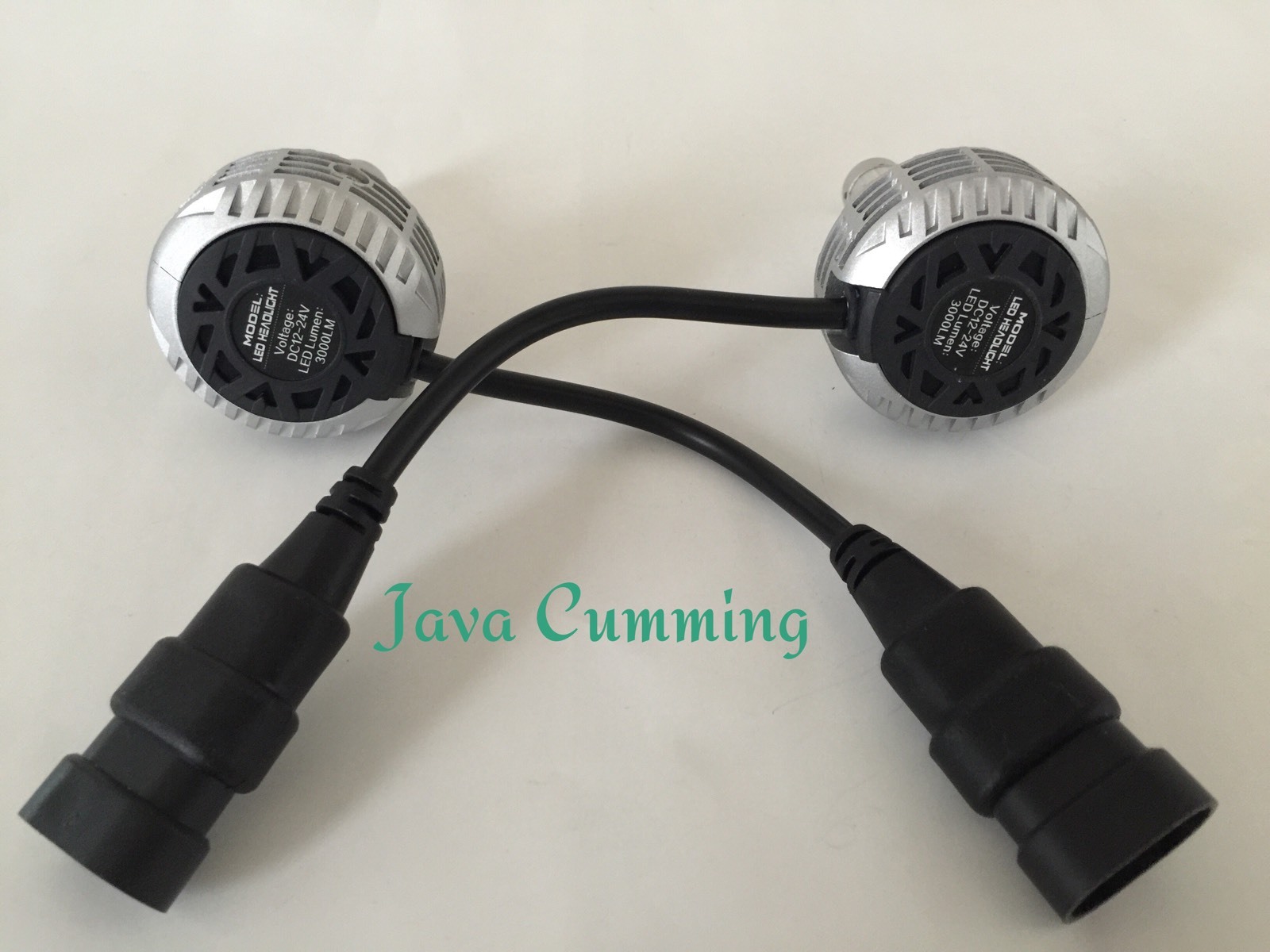 2024 US CREE 6000Lm & 44W/set LED Headlight Kit, 9006/HB4, DIY 6000K/8000K/3000K