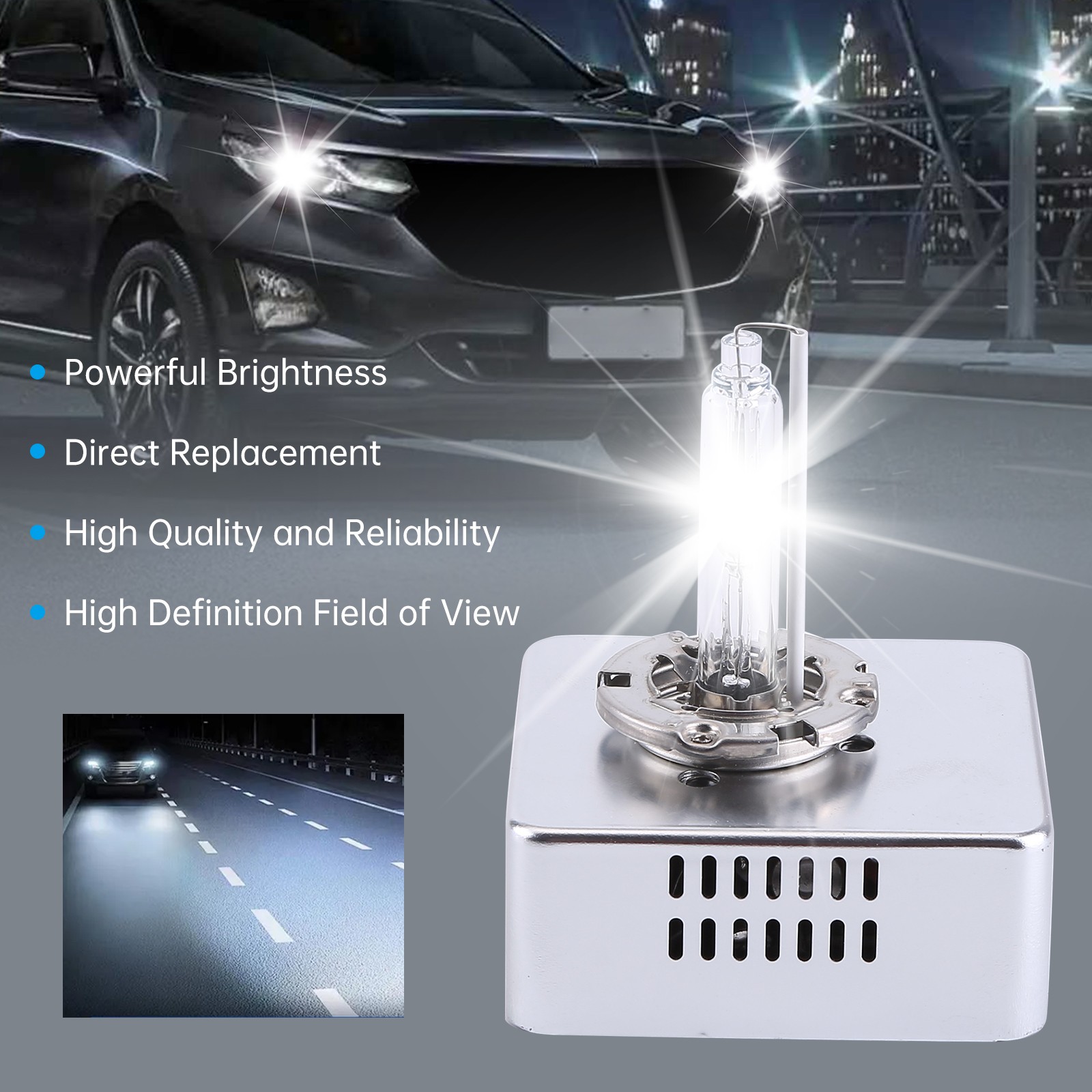 D5S Xenon HID Headlight Bulb For Audi Chevy Equinox Silverado GMC Sierra Terrain