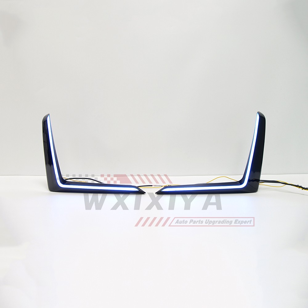 Pair LED Daytime Running Light for Honda Civic 11th 2025+ DRL Fog Lamp with Turn