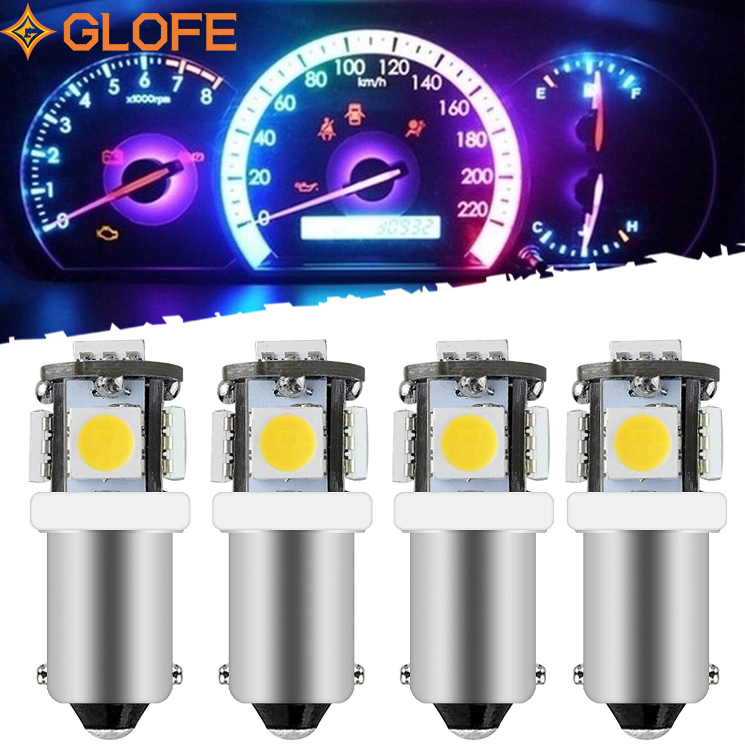 4X LED Dashboard Instrument Panel Dash Light for 86-07 Peterbilt 379 86-88 359