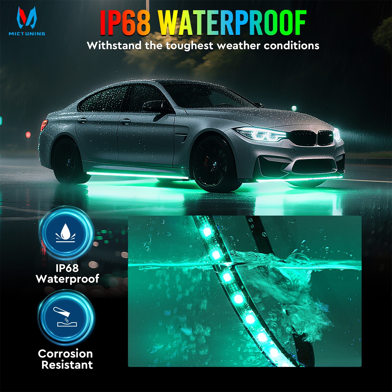 12V-24V PD + QC3.0 Dual USB Car Fast Charger Power Socket Outlet LED Voltmeter