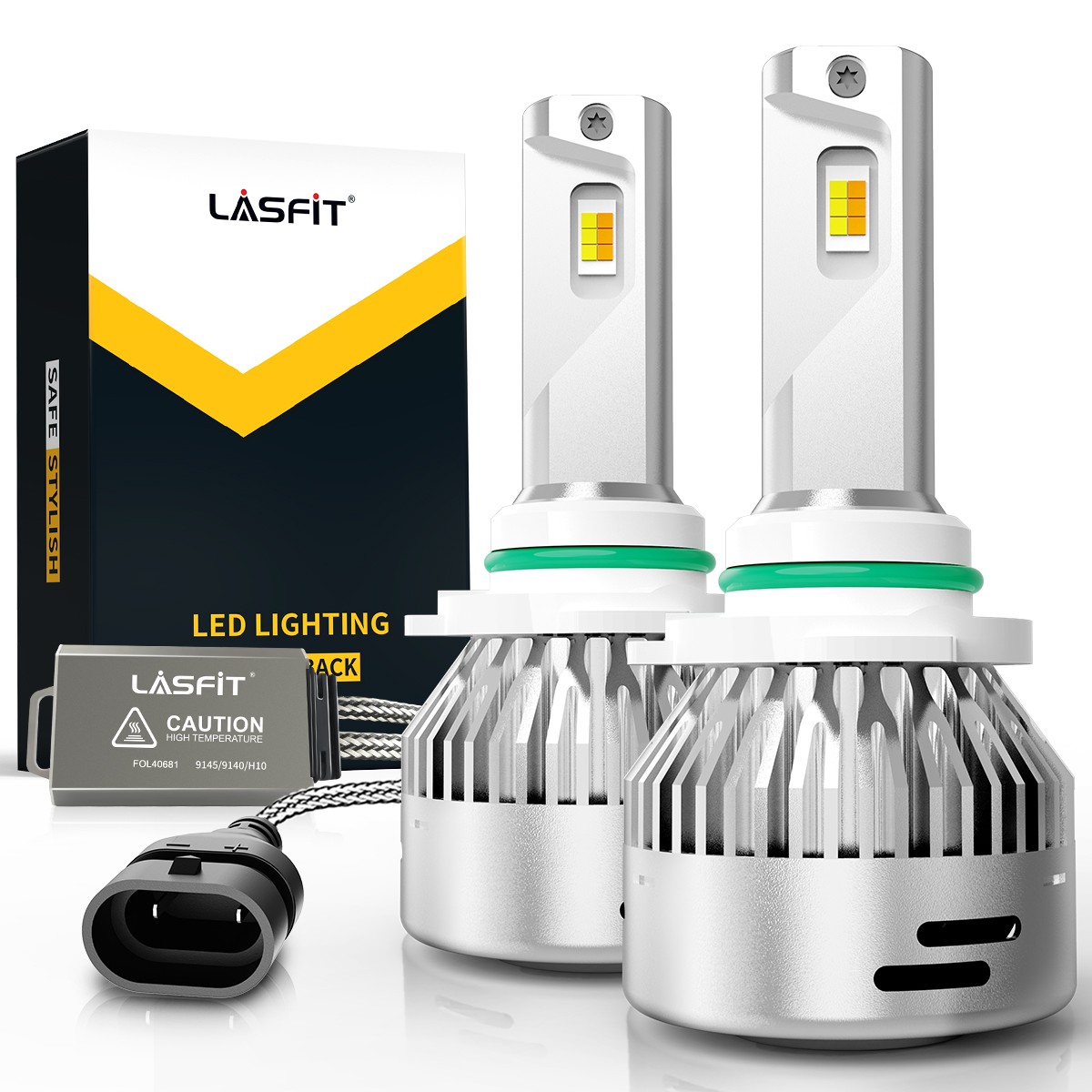 LASFIT LED Headlight Bulb Low Beam Fog Light H16 H11 H9 H8 H10 5202 9005 9006 H7