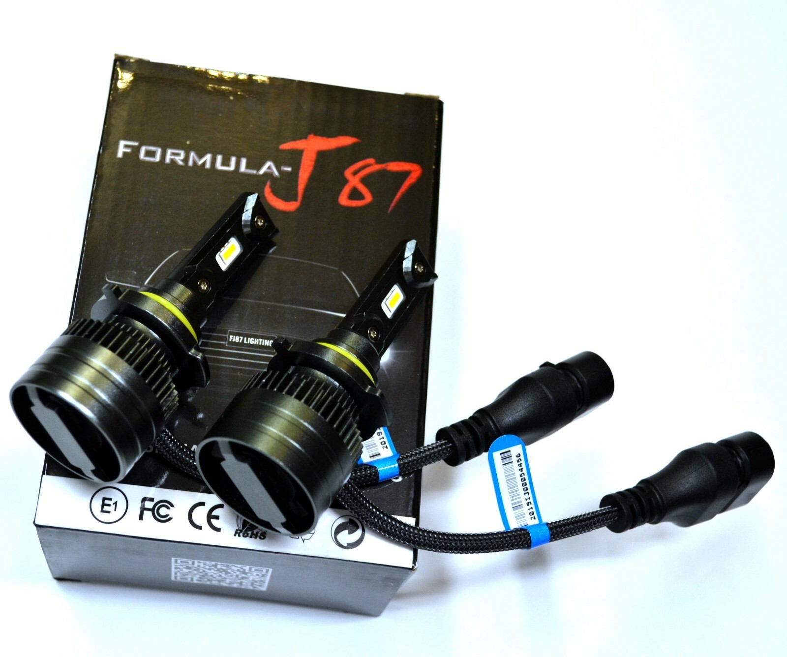 LED Kit G8 100W 9005 HB3 4300K Stock Two Bulbs Head Light High Beam Replace Lamp