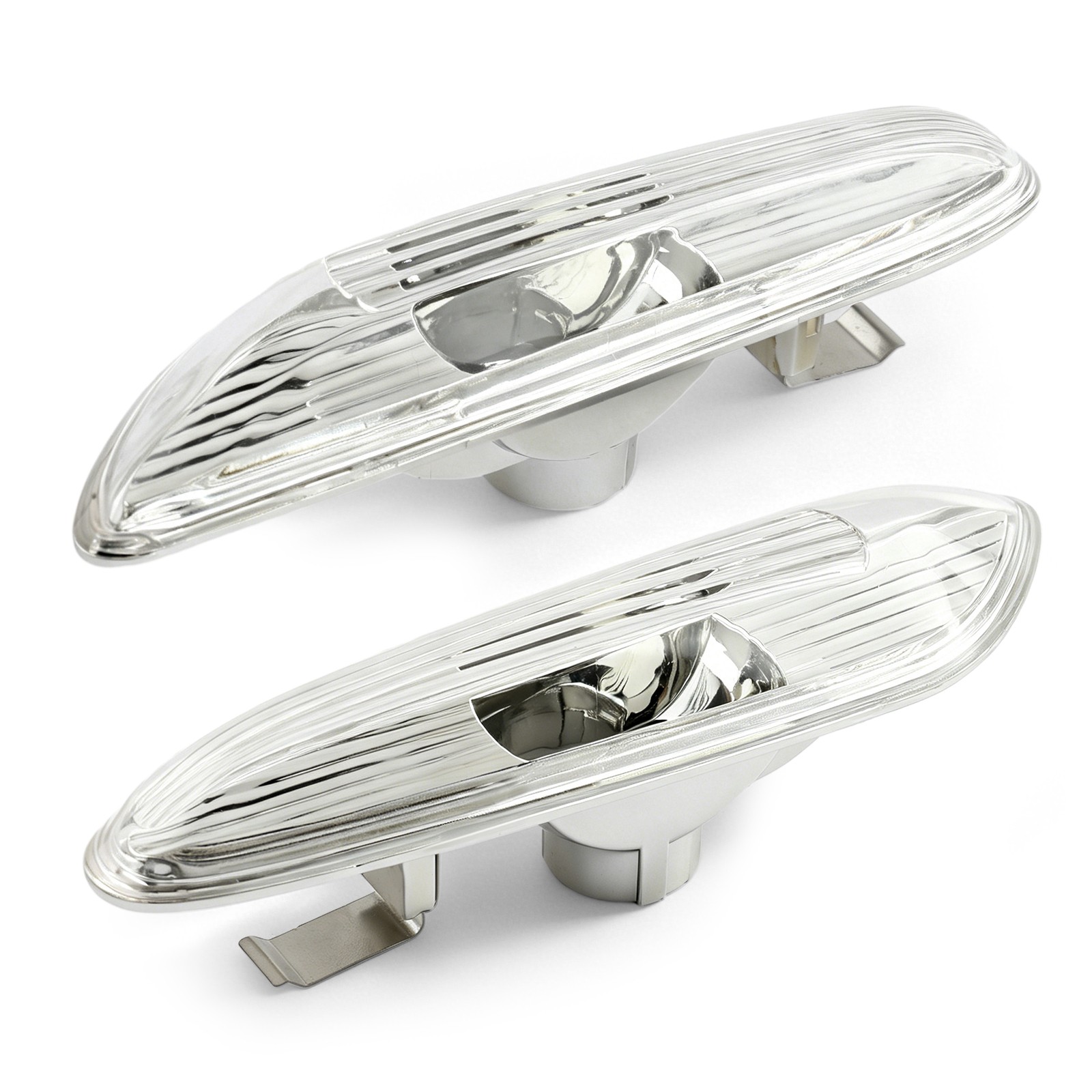 2x Clear Lens Amber LED Side Marker Light For BMW X1 E84 X3 E83 X5 E53