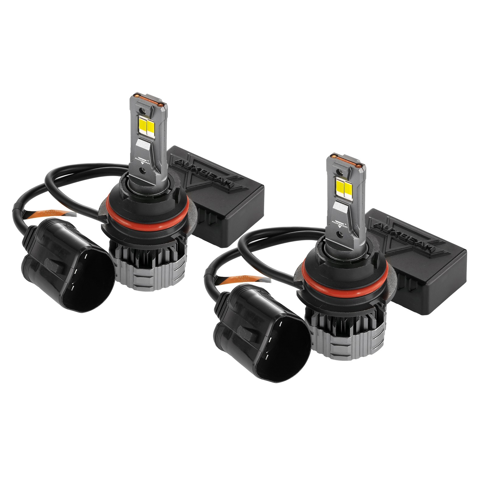 AUXBEAM Canbus HB5 9007 LED Headlight KIT High Low Beam 6500K 90W 100W 120W 130W