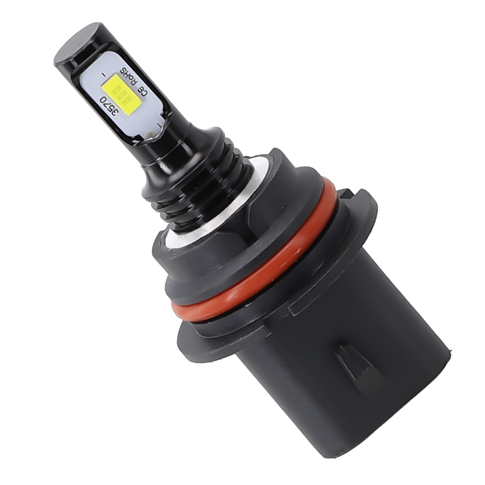 LED Car Headlights Internal Drive Single Beam White Light 2Pcs 50000hrs