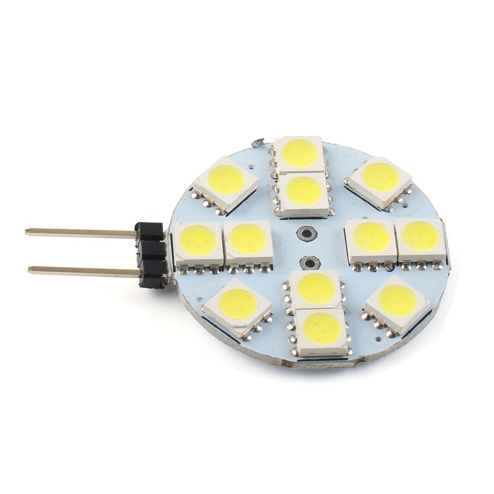 Indoor Car RV Landscape G4 Socket 5050 SMD 12 Bulb Lamp Round Bulb