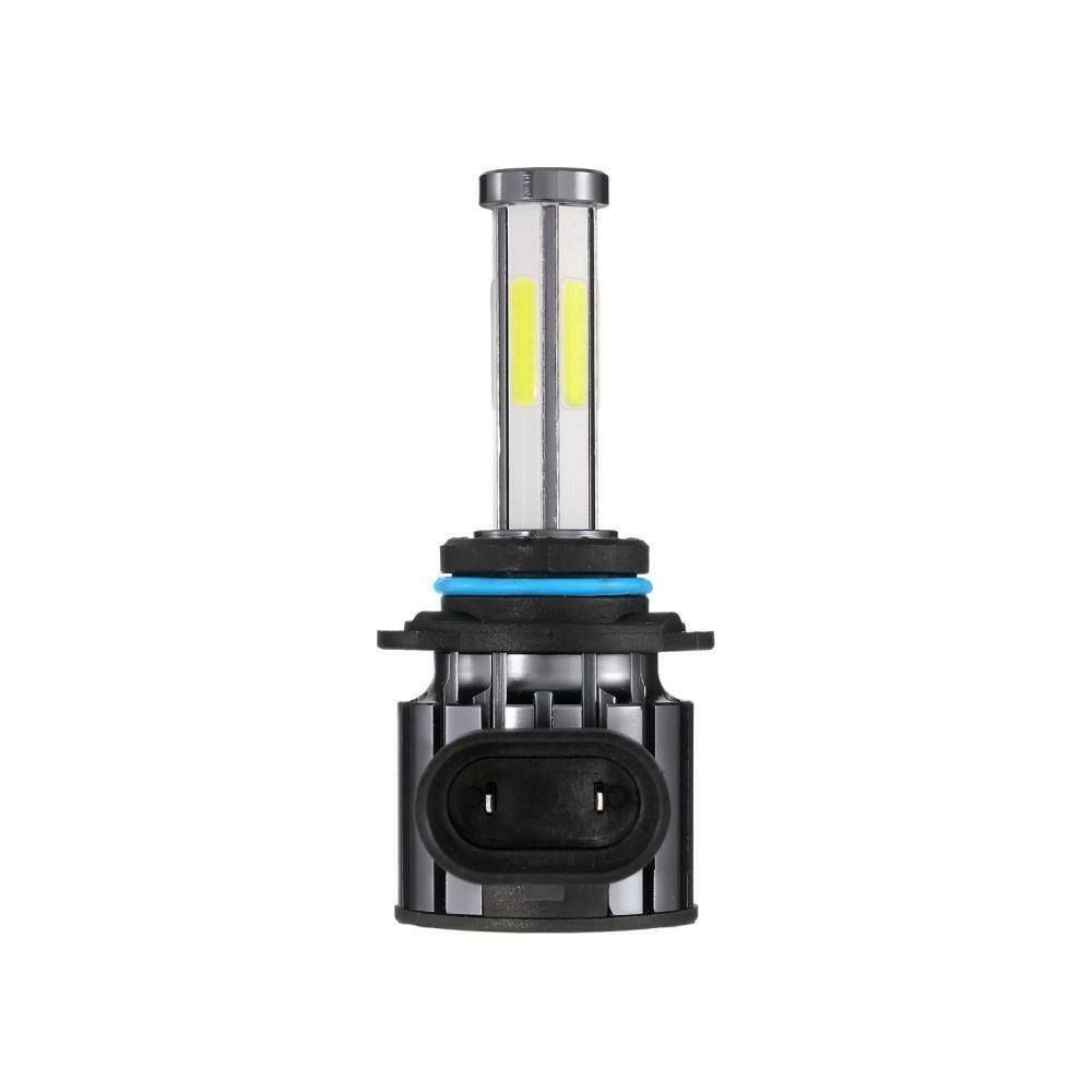 6-sides HIR2 9012 LED Headlight Bulbs Kit High Low Beam 6500K White Super Bright