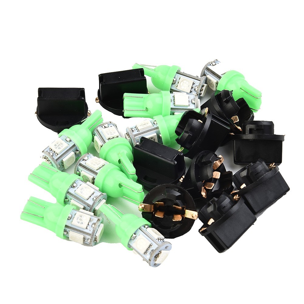 Replacement Car light socket 10pcs Plastic&LED Instrument Panel New High Quality