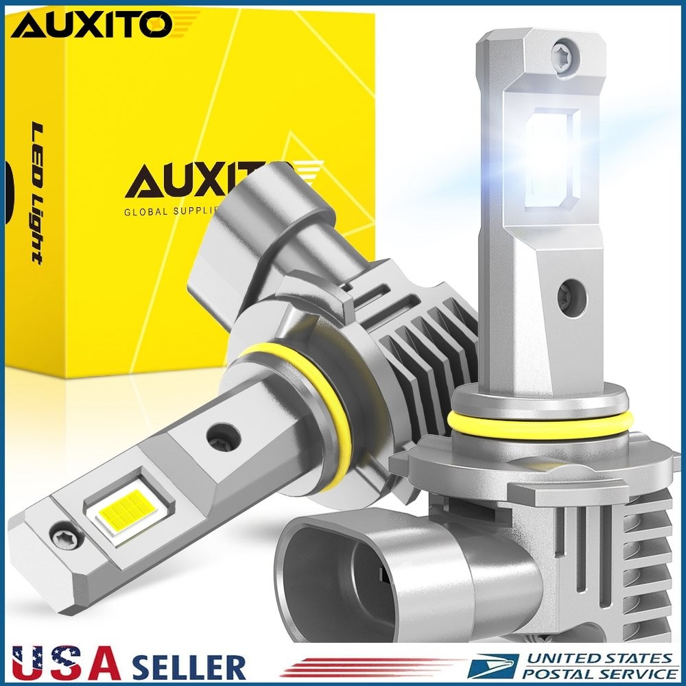 AUXITO 9006 LED Headlight Bulb Kit Low Beam 80000LM Super Bright 6000K White E