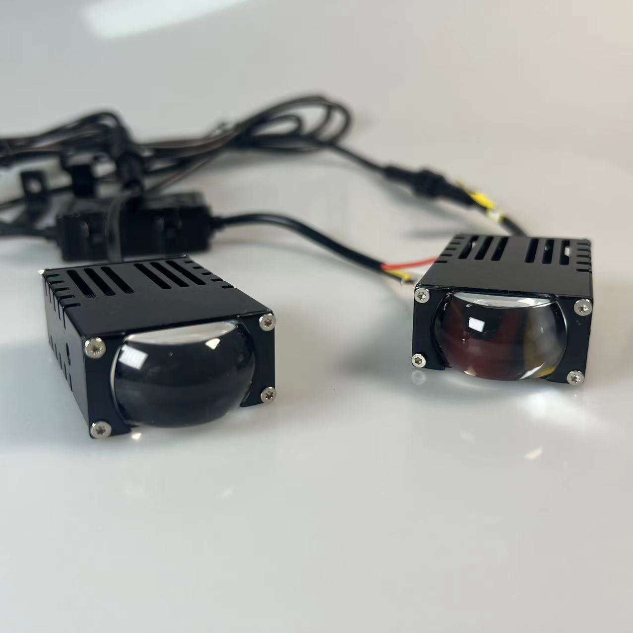 2PC 160W Grile LED Light Pods Car Front Headlight Motorcycle ATV UTV Projector