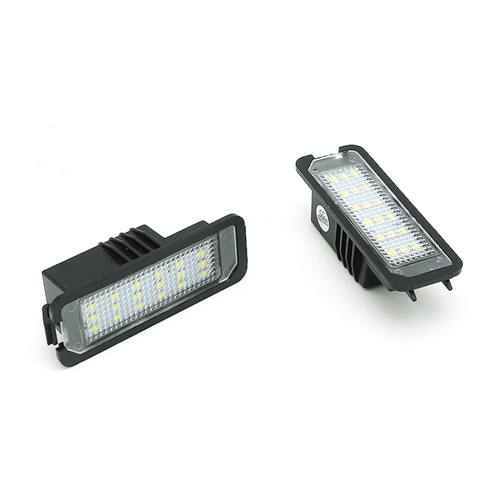 For 2006-10 Volkswagen New Beetle Car Rear 18 LED Number License Plate Light 2PC