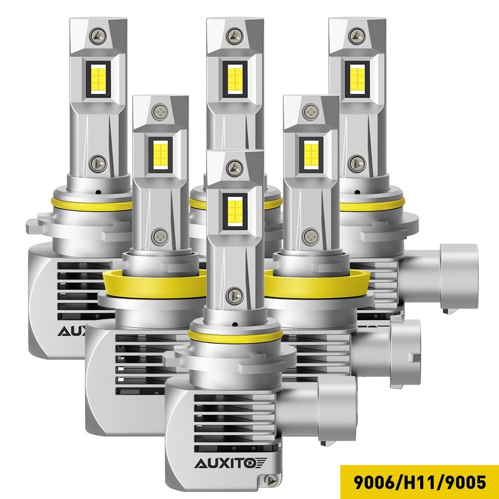 9005 9006 H11 LED HEADLIGHT Bulbs 6500K High&Low Beam Super Bright White 6-60X