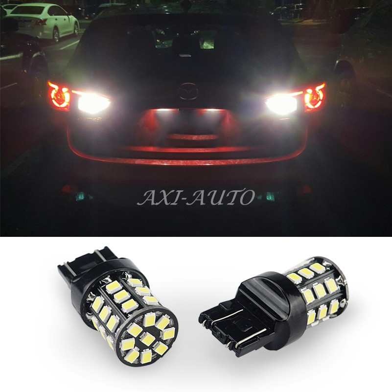 AUXITO 2X 7443 7440 Xenon White 33A LED Back Up Reverse Light Bulbs FOR RAM 1500