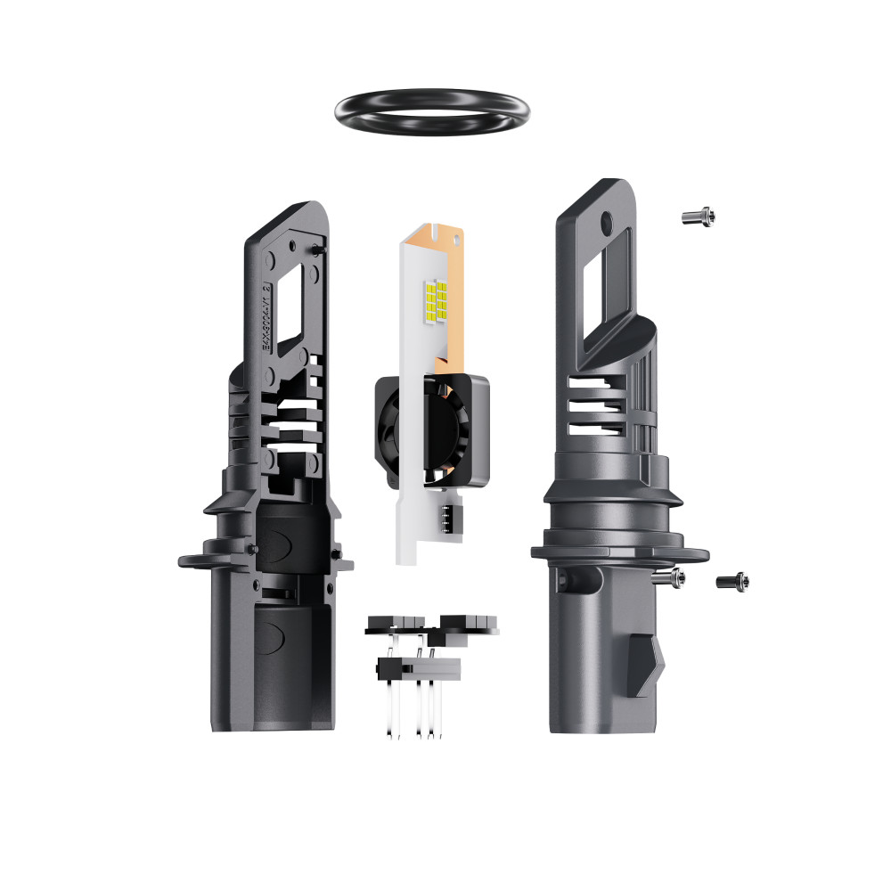 1:1 Halogen Size 9004 HB1 LED Headlight for Dodge Ram 1500 2500 3500 1994-2001
