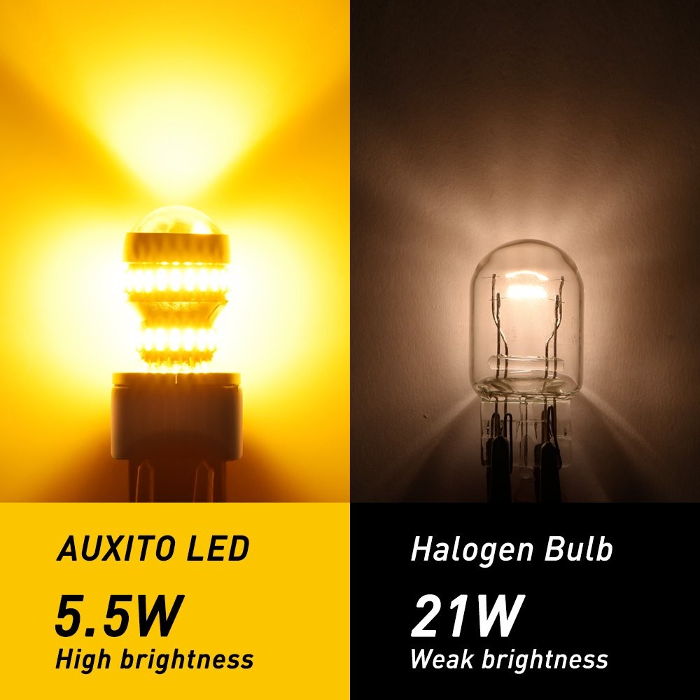 AUXITO 7443 921 912 LED Reverse Backup Light Bulb 6000K 3000K Super Bright T15