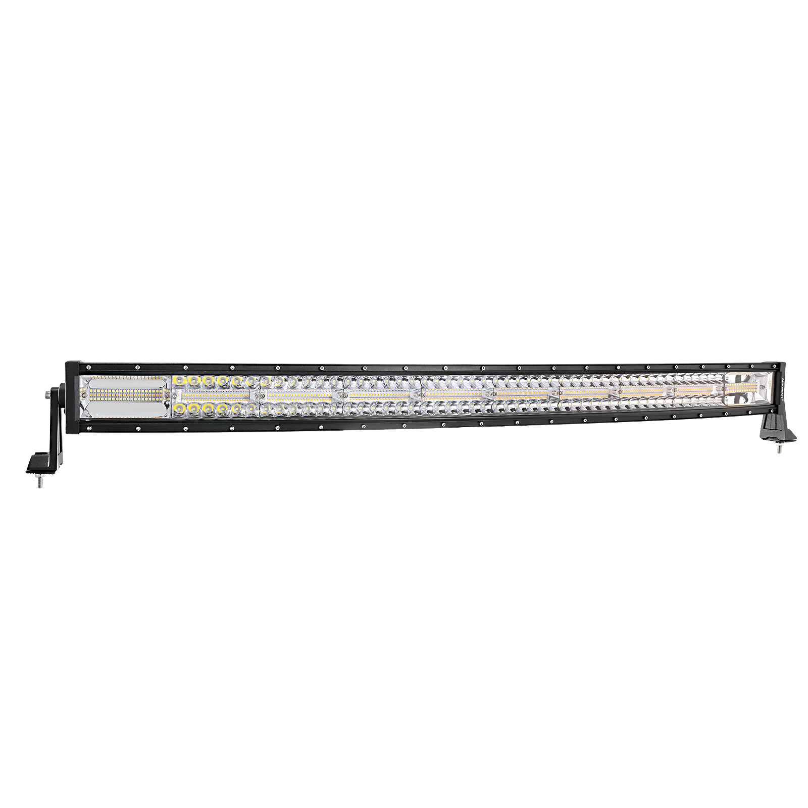 AUXBEAM Strobe 42″ Curved LED Work Light Bar Off Road Truck SUV Driving 6 Modes