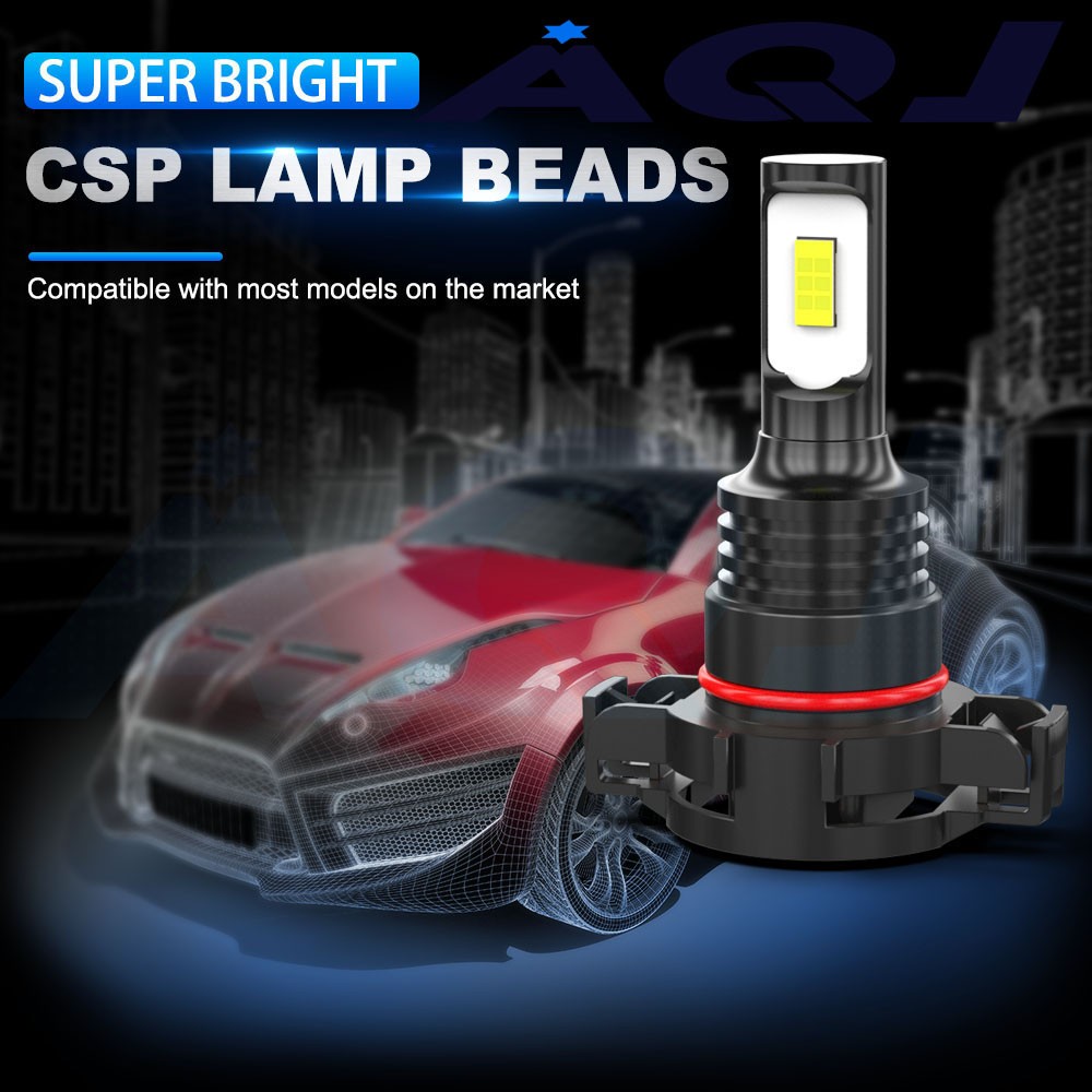 For 2007-2013 GMC Sierra 1500 6x 10000K LED Headlight Hi/Lo Fog Light Bulb Combo