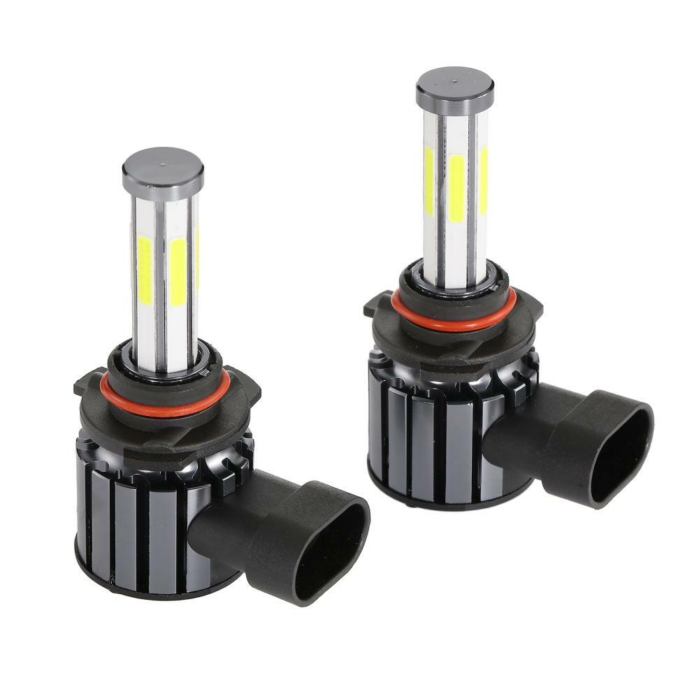 6 Sides LED Headlight High Beam Bulbs for GMC Sierra 1500 99-13 2500 3500 01-04