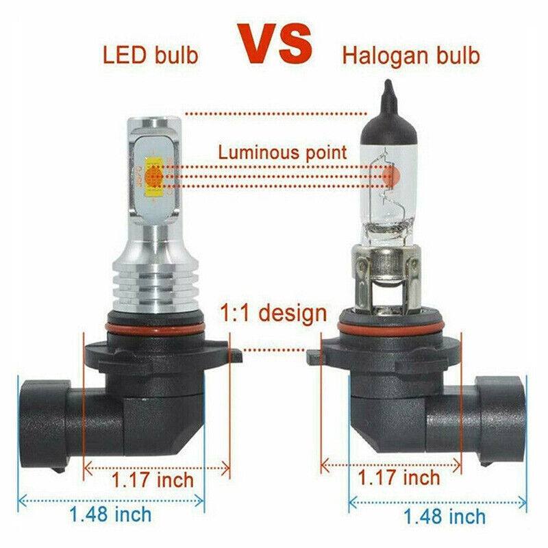 H11 LED Headlight Super Bright Bulbs Kit 6500K White 330000LM HIGH/LOW BEAM