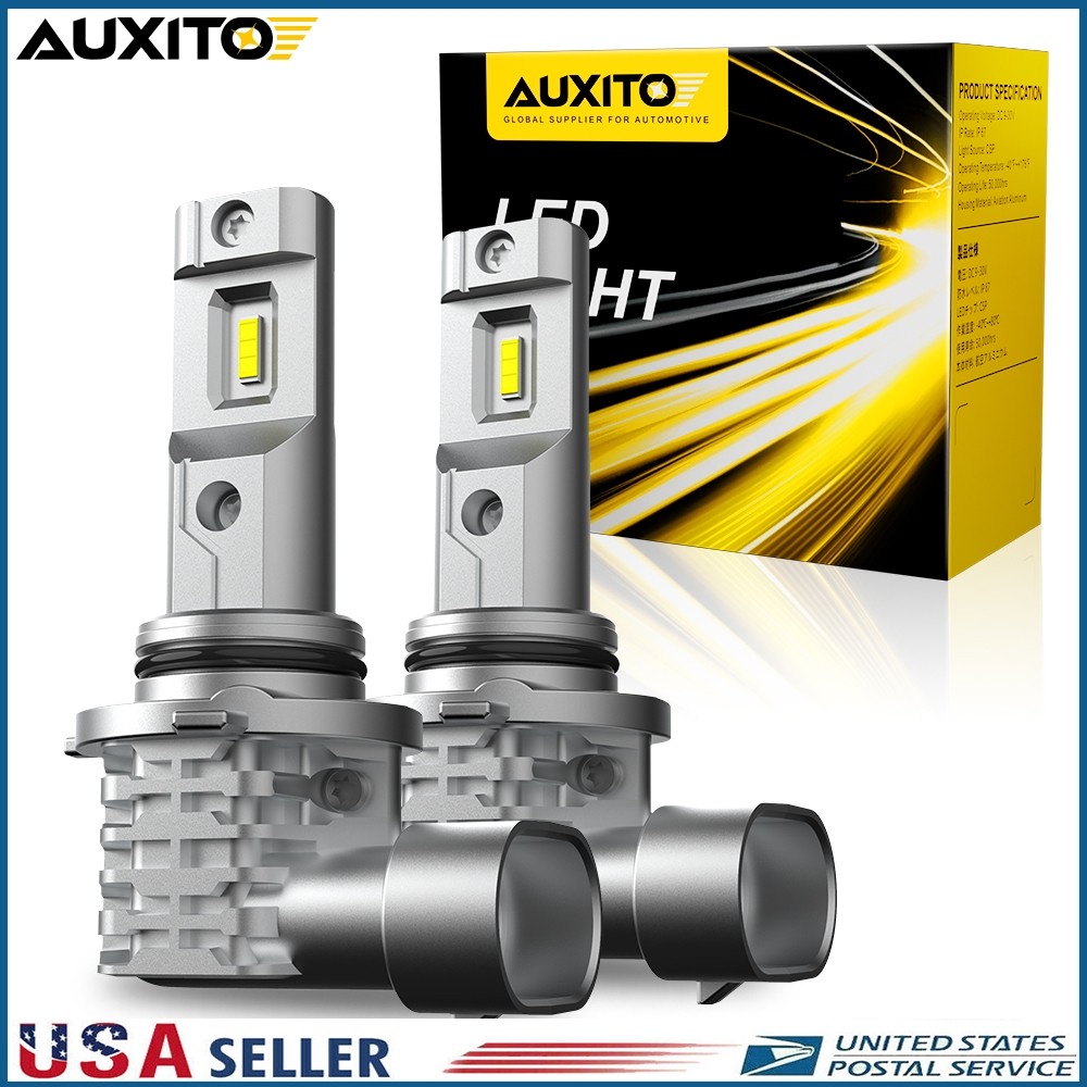 AUXITO 9006 LED 6500K Headlight Bulb 360000LUMEN Kit Low Beam White Bright E