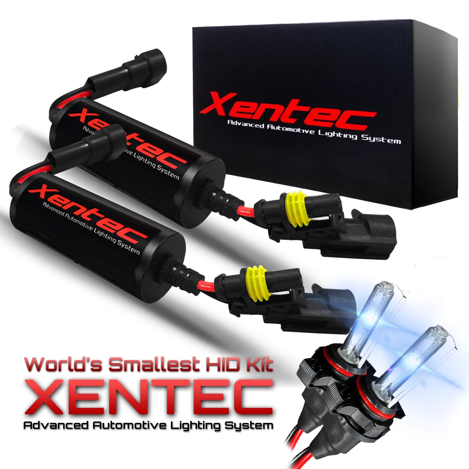 XENTEC AC 35w HID Kit 9005 9006 H1 H3 H4 H7 H10 H11 H13 H16 5202 6000K 5K Xenon