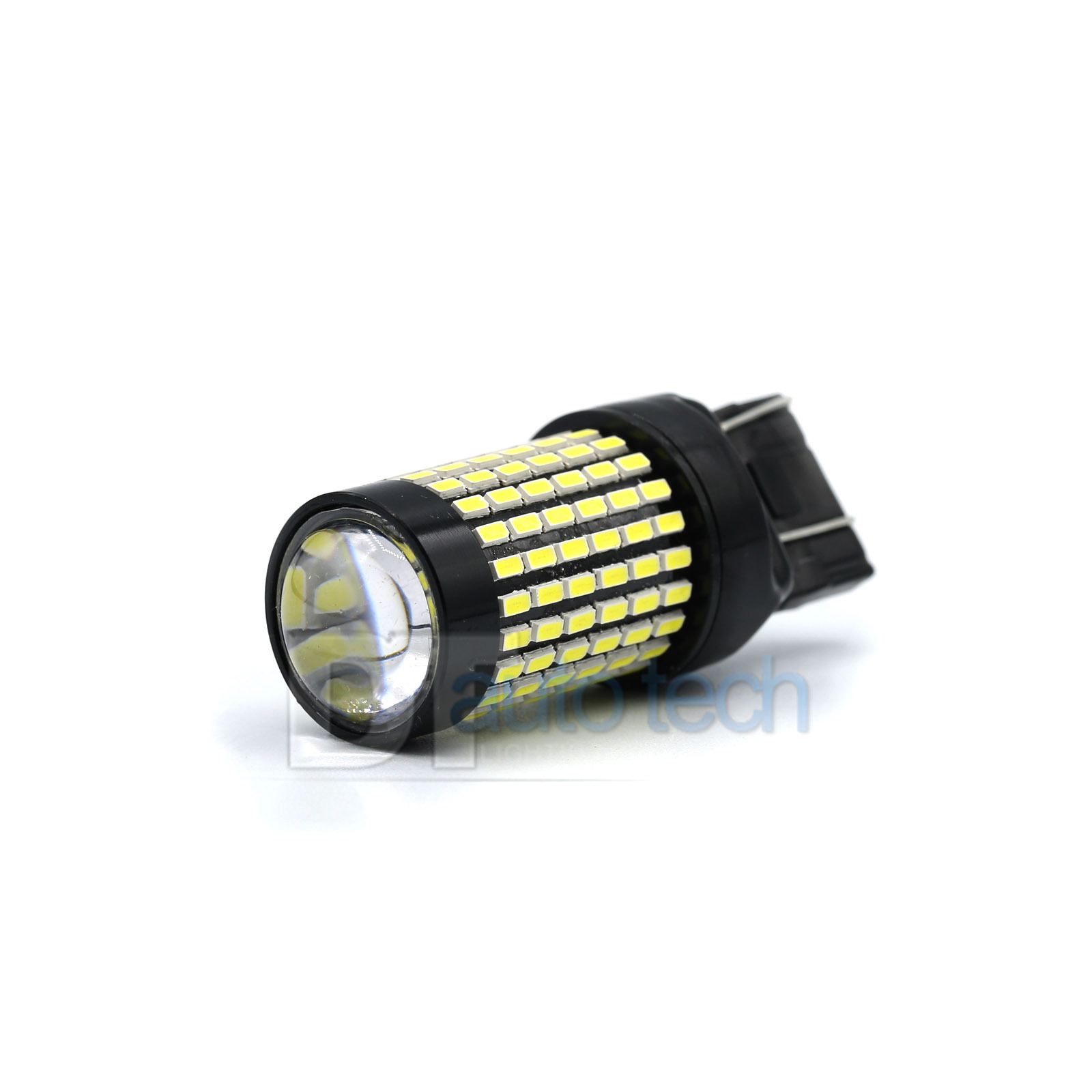 2X 50W 7443 LED Amber Yellow Rear Turn Signal Parking DRL High Power Light Bulbs