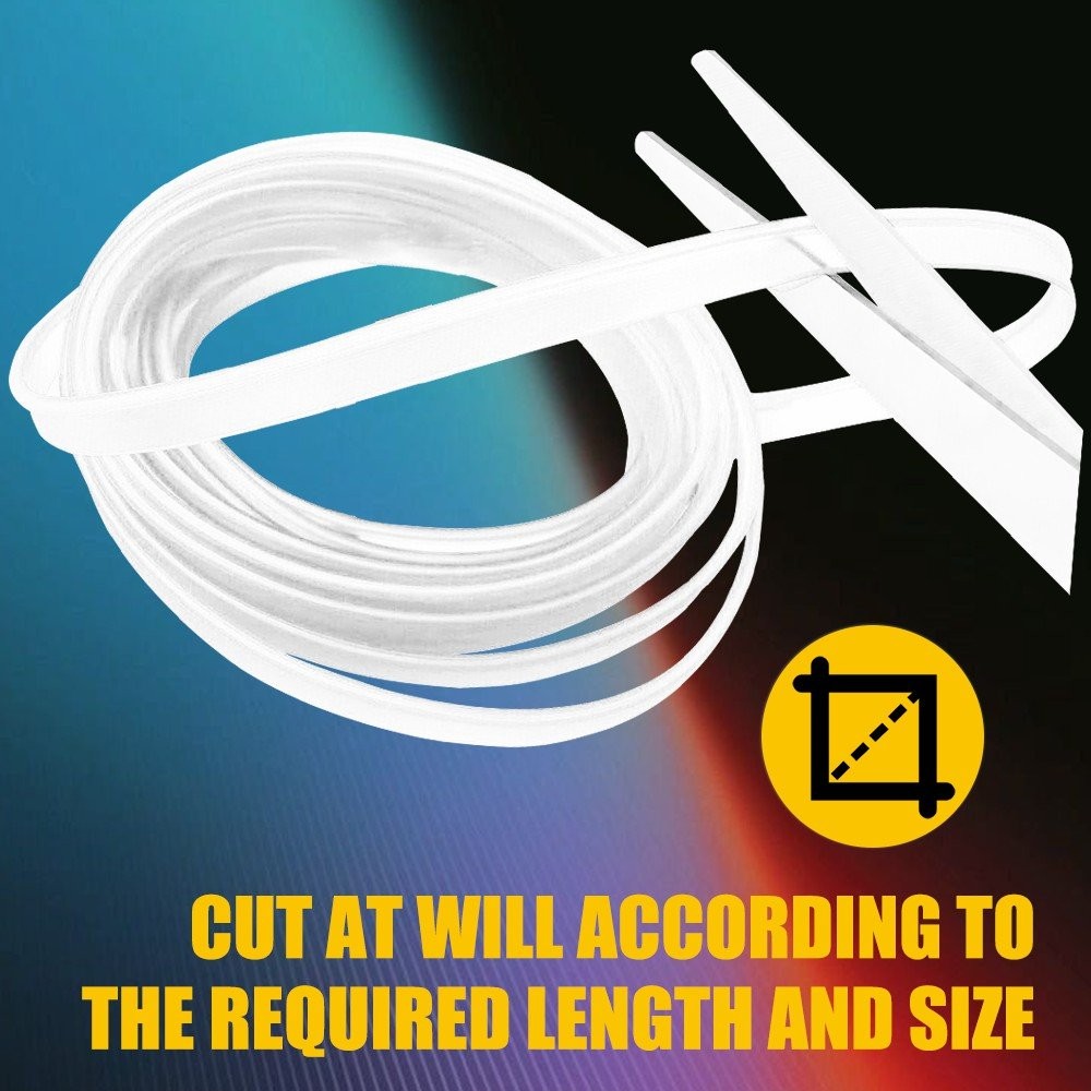 8M RGB LED Strip Light Car Interior Fiber Optic Neon Wire Atmosphere Bluetooth