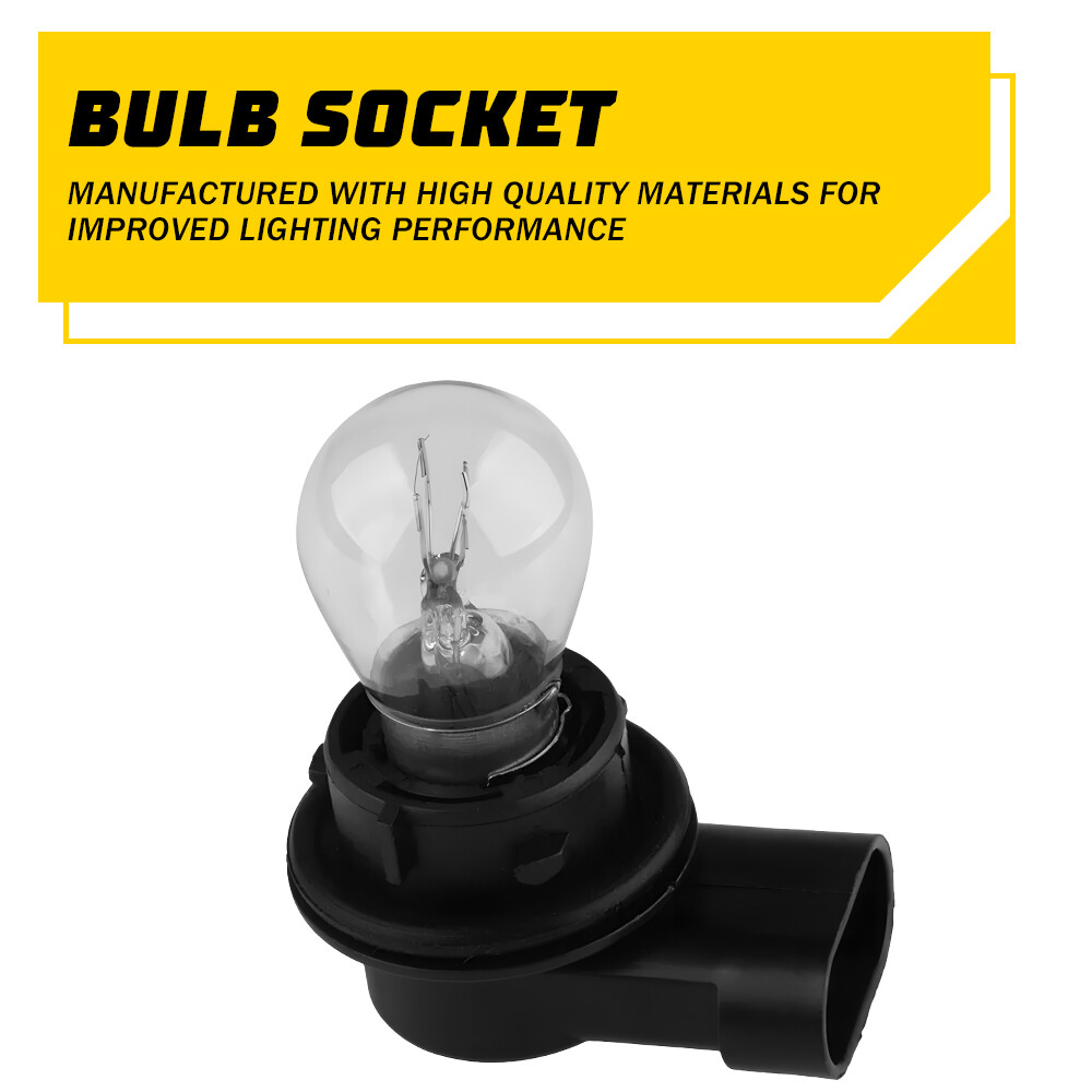 For 2014-2021 Jeep Renegade Front DRL Daytime Running Light Bulb Socket 3-Pin 2X