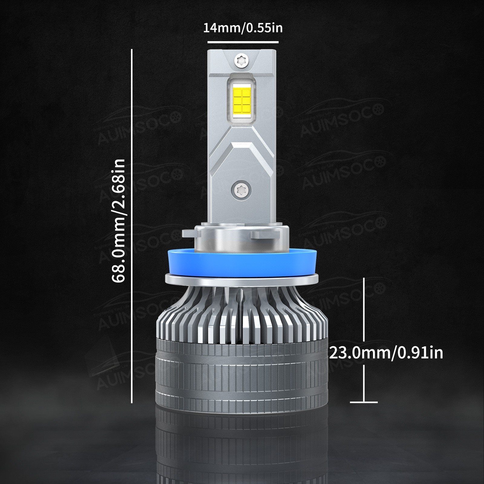 For 2022 Subaru WRX Other H11 Low Beam LED Headlight Bulbs 20,000LM Direct Fit