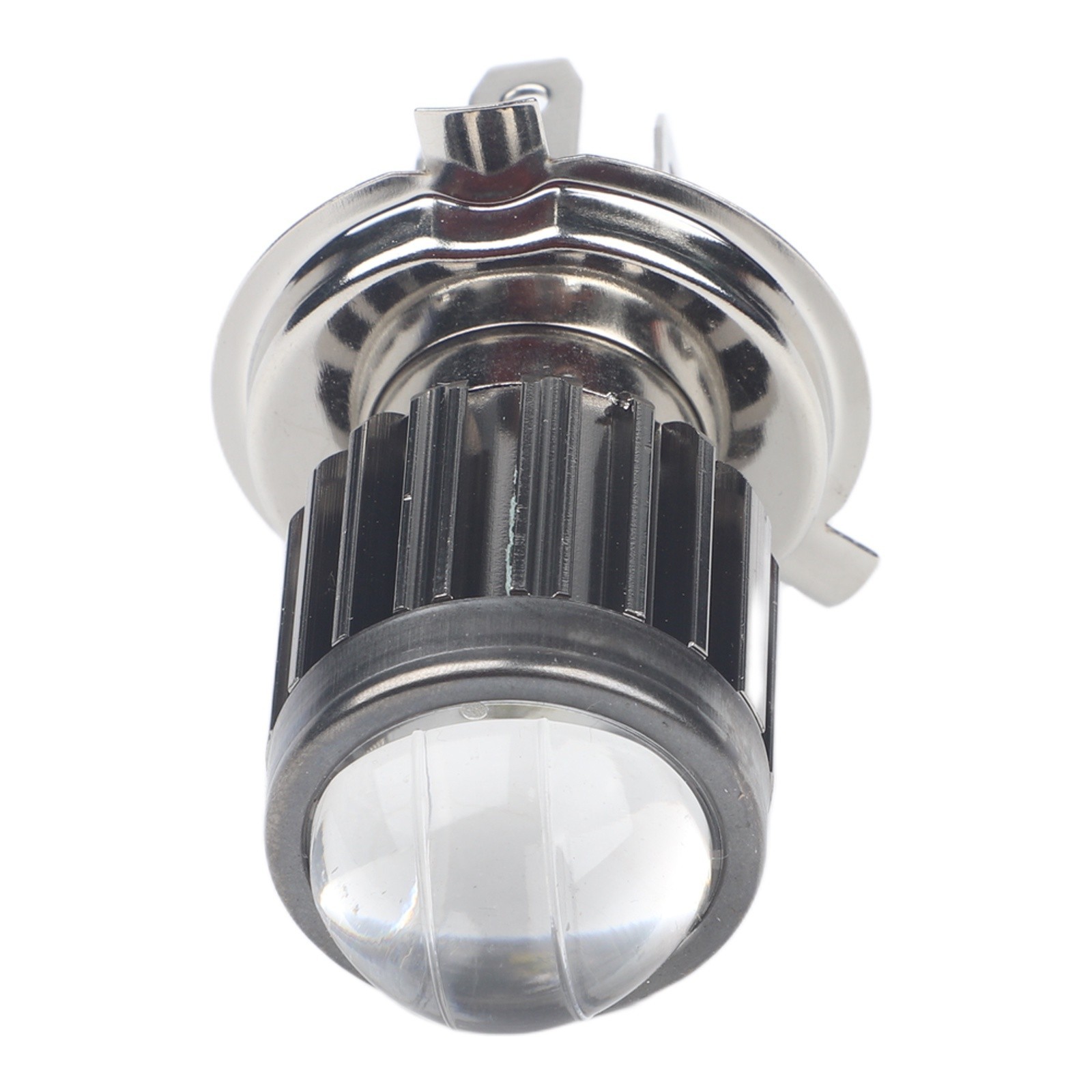LED Headlights H4 Dual Color for Motorcycles Trucks SUVs with Aluminum Housing