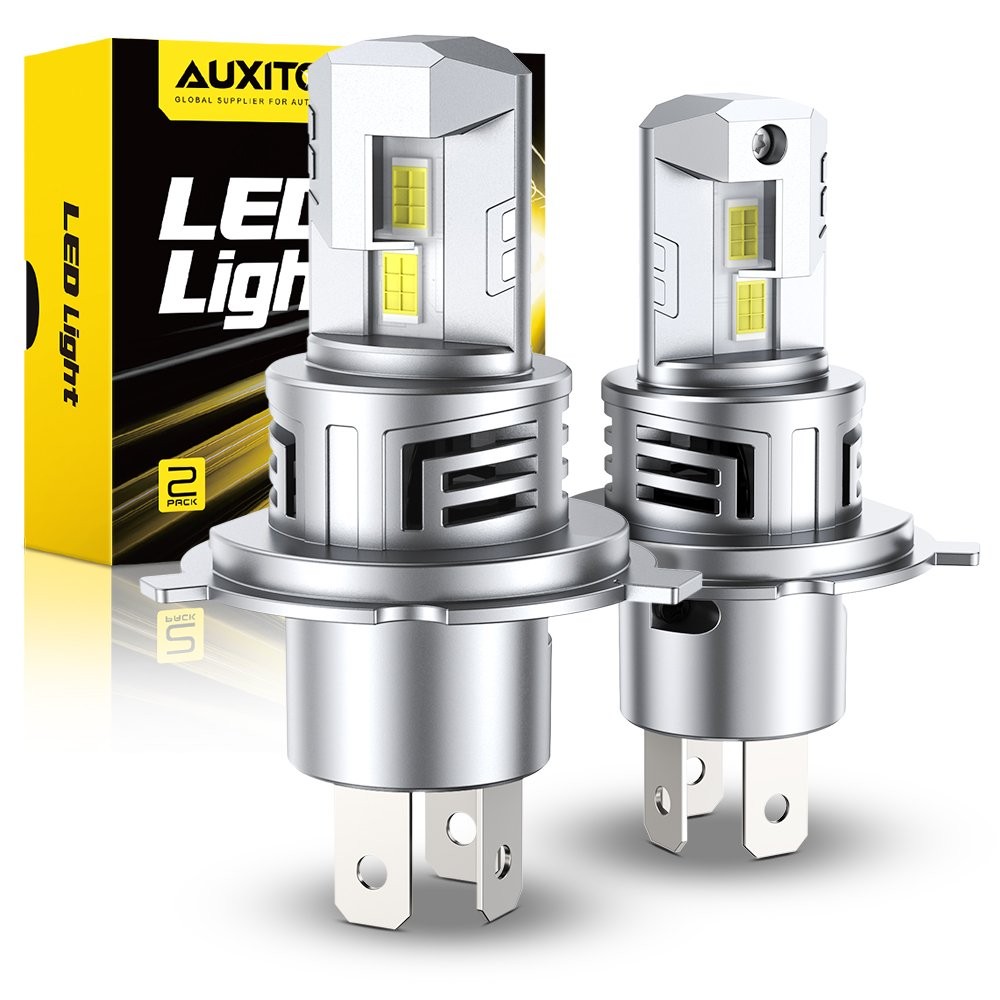 AUXITO H4 LED Headlight Bulbs High Low Beam Super Bright 80000Lumens 200W 6500K