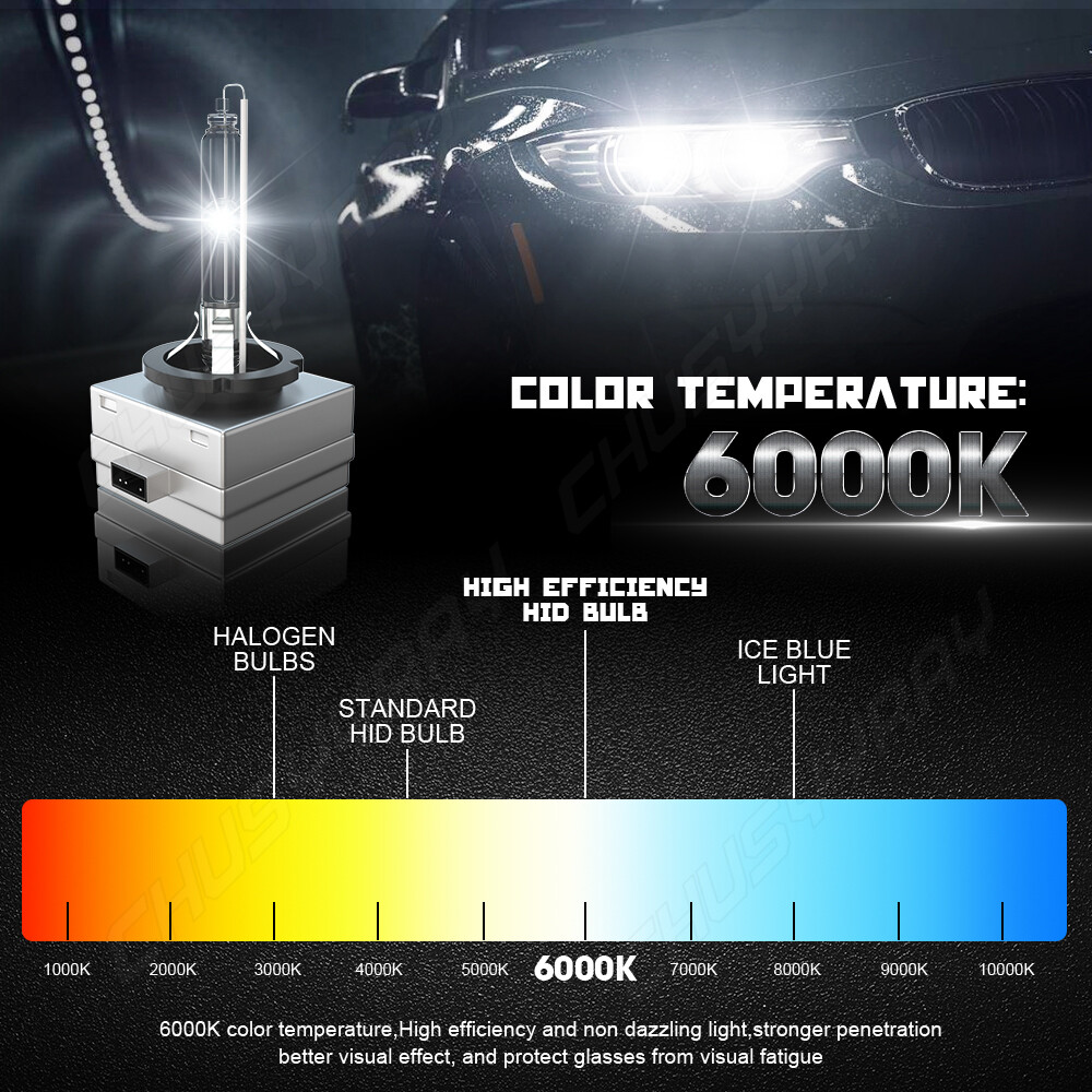 Front HID Headlight Bulb FIT CHEVROLET BLAZER 2019-2020 High/Low Beam 6000K