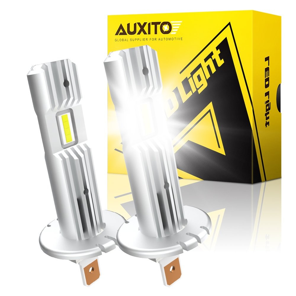 AUXITO LED H1 Headlight Bulb Conversion High Kit Low 6500K Beam Super White