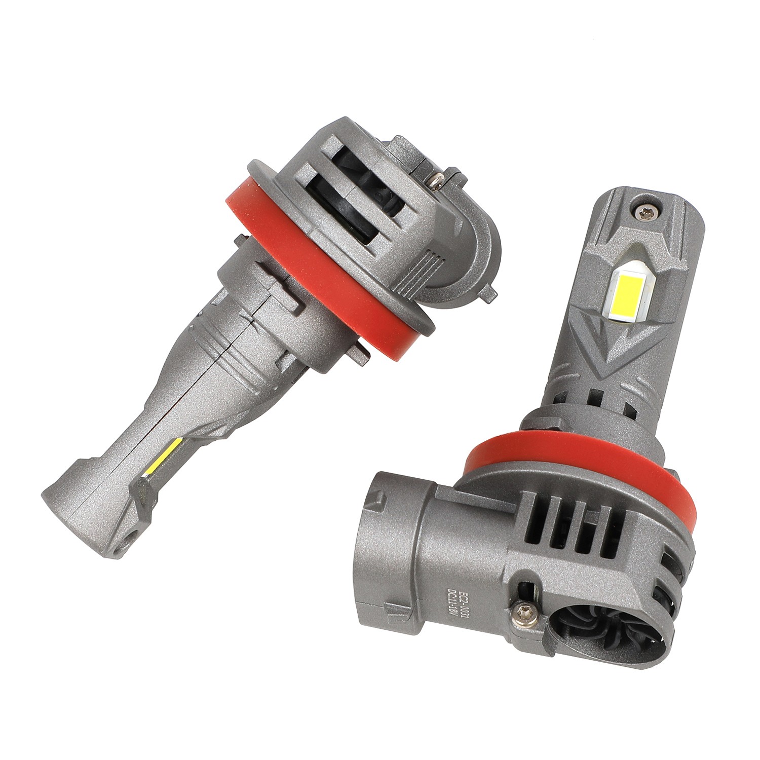 H11 LED Headlight Super Bright Bulbs Kit 6500K White 60000LM High/Low Beam