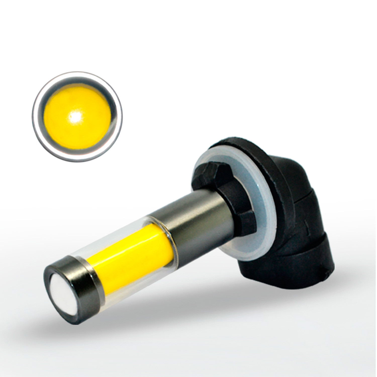 Alla Lighting 35-LED 881 COB Driving Fog Light Bulb Pure White Bright 360° Shine