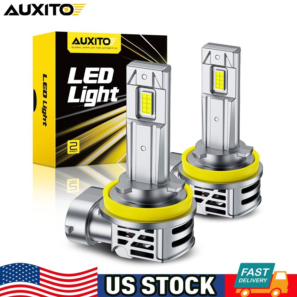 H11 H8 LED Headlight Bulbs Waterproof High/Low Beam 6500K Super Bright 2-20X