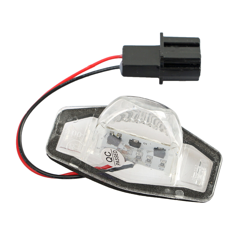 2x LED License Plate Light Tag Lamp 6000K For 2007-2016 Honda CR-V CRV Fit