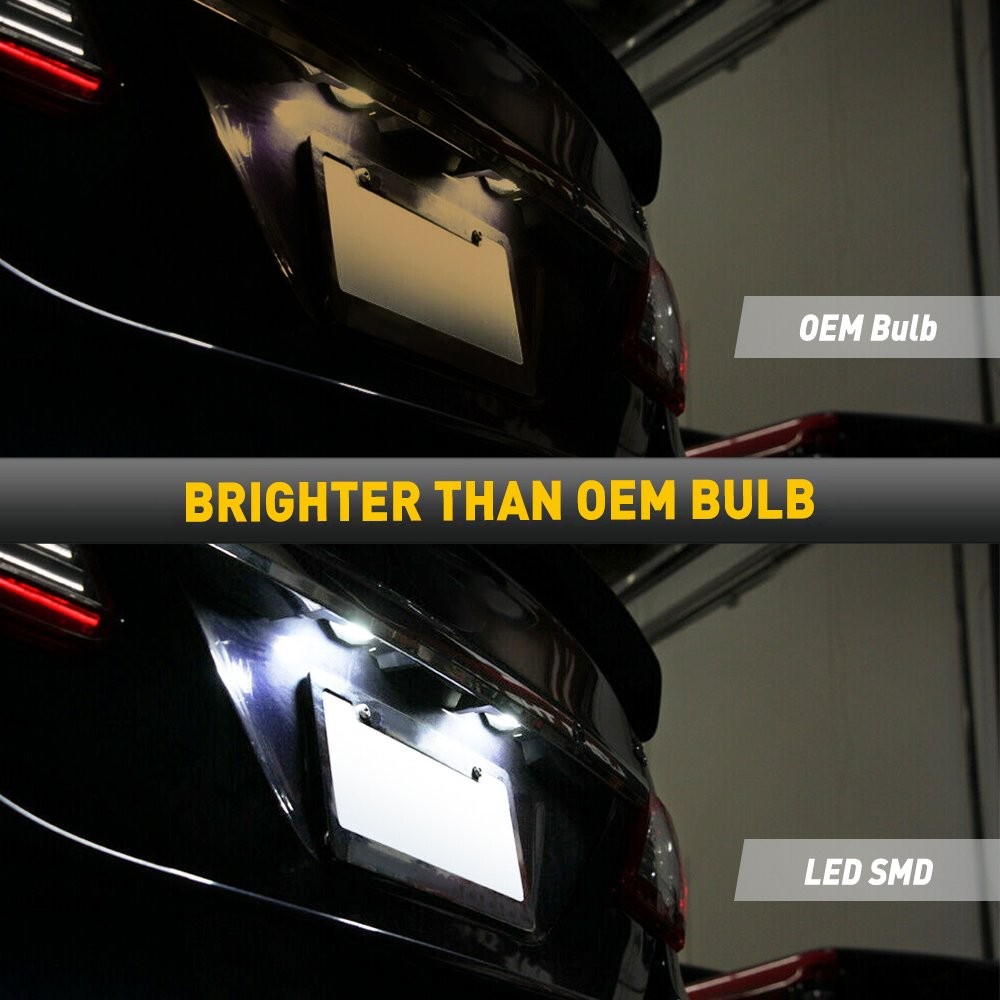 LED License Plate Light Super Lamp Bright For Toyota Sienna Corolla Scion XB XD
