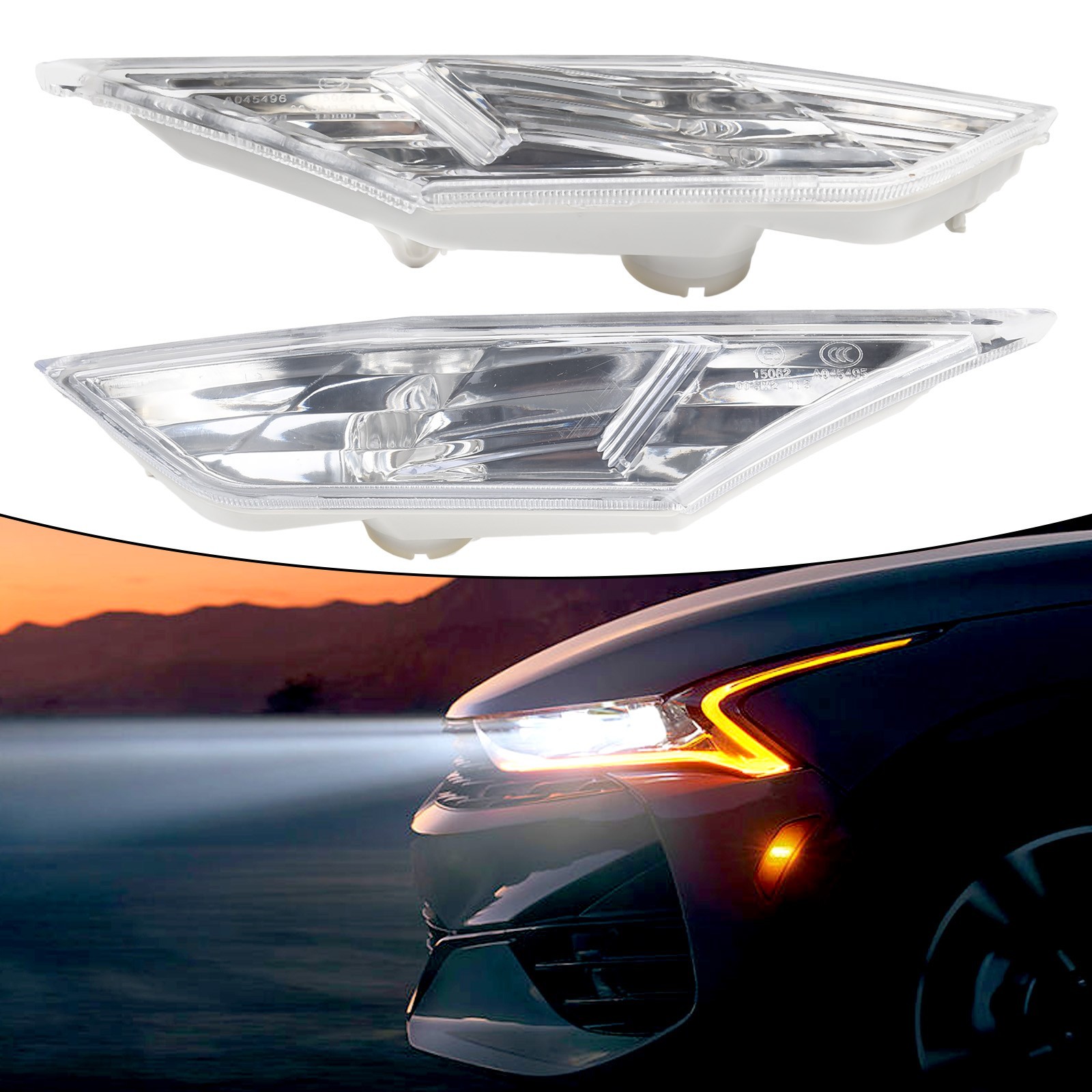 2015-17 Side Marker Light ABS Plastic Accessories Fittings High Quality