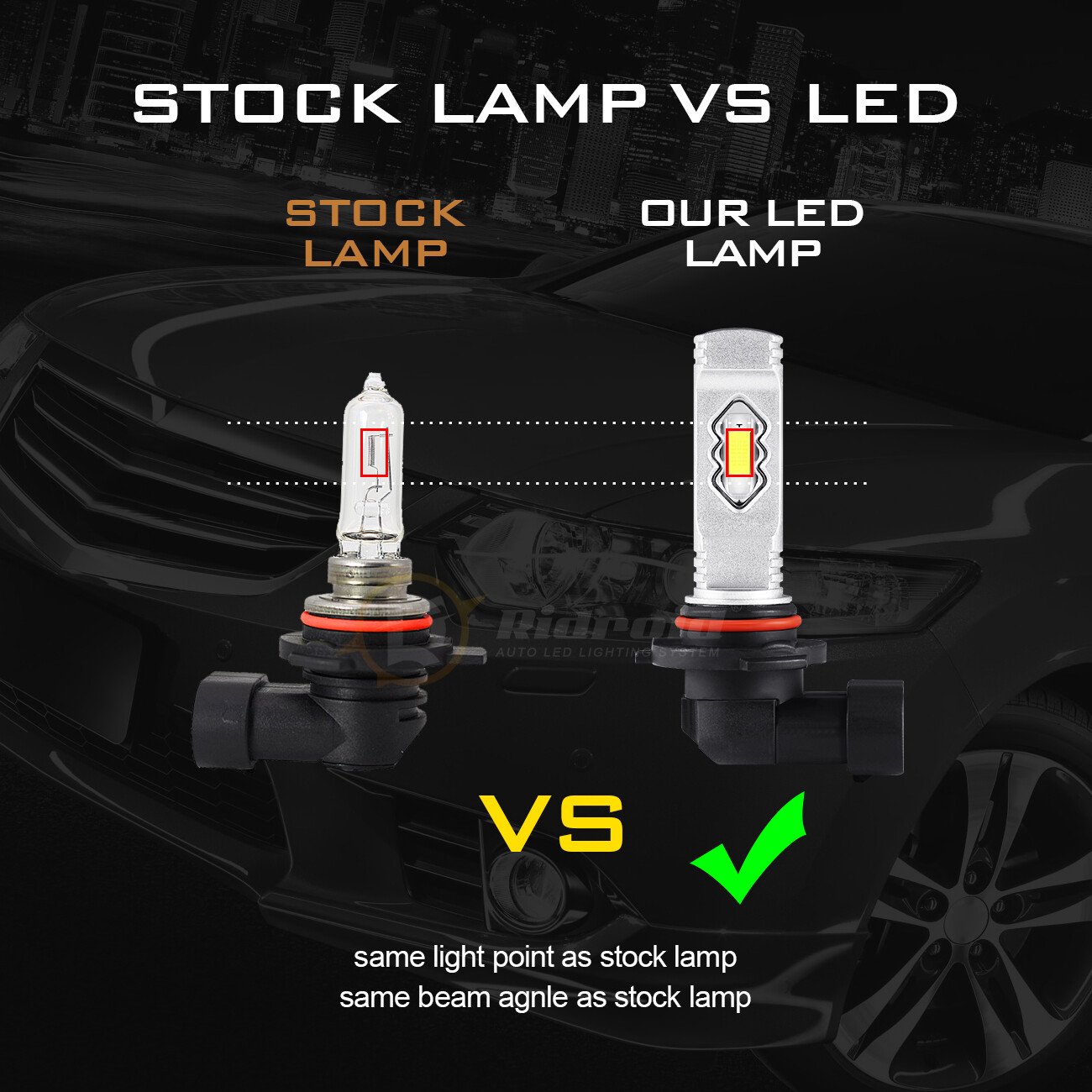 9006 HB4 LED HEADLIGHT SUPER BRIGHT BULBS 6000K WHITE 16000LM LOW BEAM FOG LIGHT
