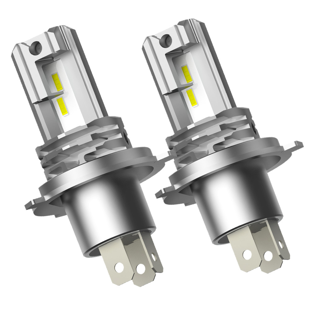 2pcs H4 AUXITO 9003 HB2 24000LM Headlight LED High Beam Low 6500K Bulbs M4