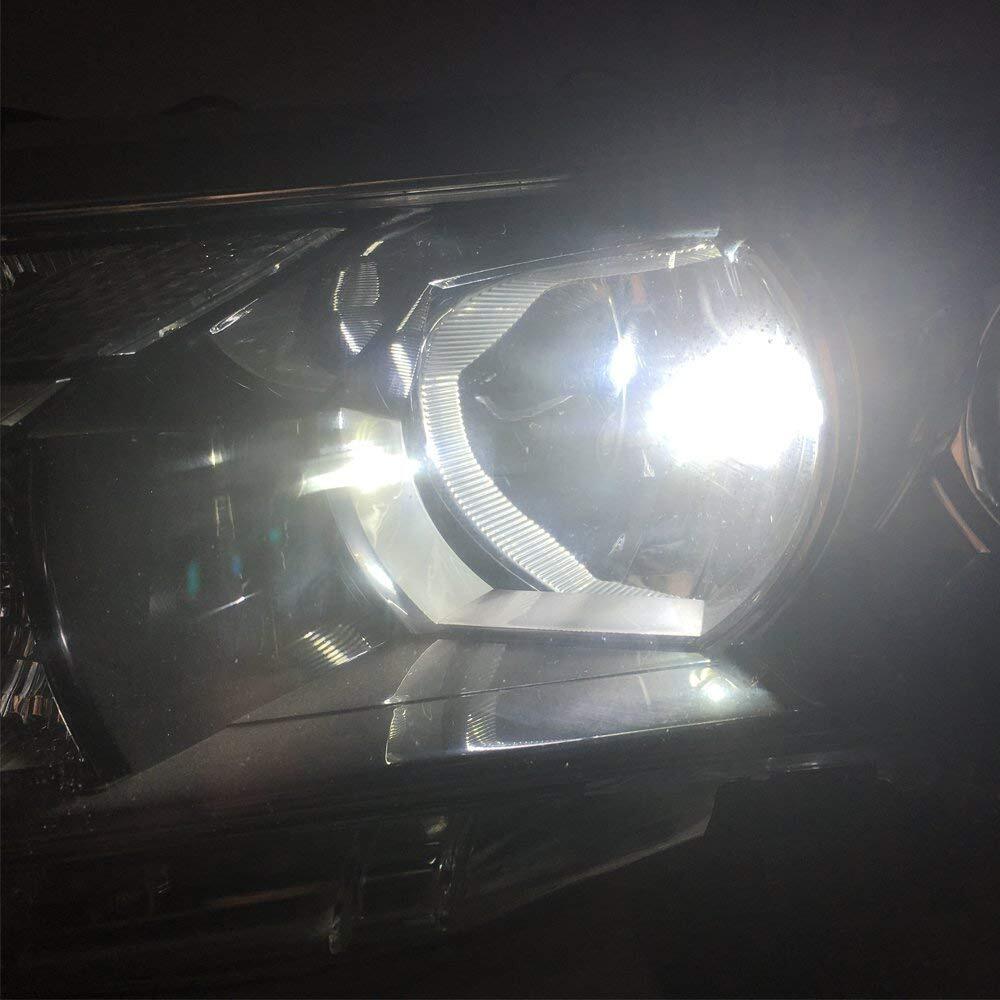 H7 LED Headlight Bulbs Conversion Kit Hi/Lo Beam 80W 8000LM 6000K Super Bright
