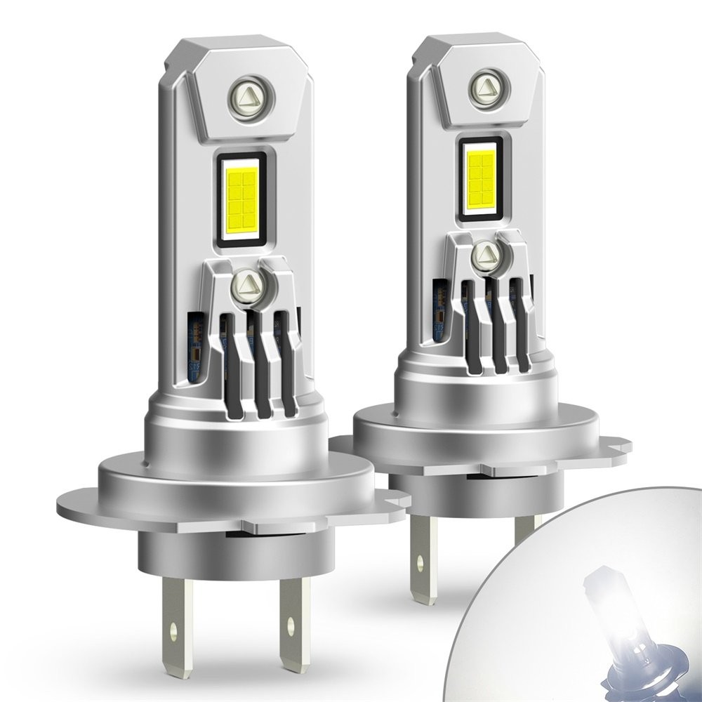 2x H7 LED Headlight Bulb High or Low Beam Super White 30000LM Lights 1-10Set