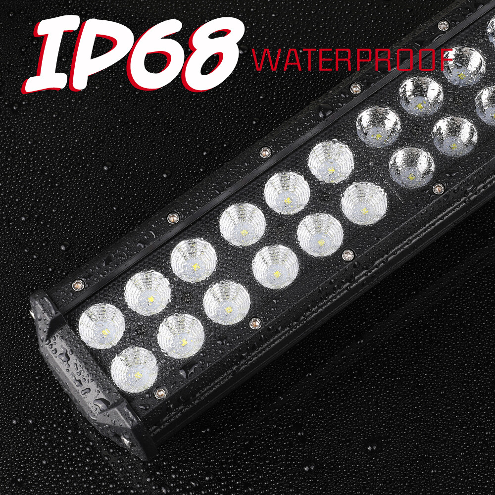Offroad 20″ LED Lower Bumper Work Light Bar Spot Flood Driving UTV For Ford F150
